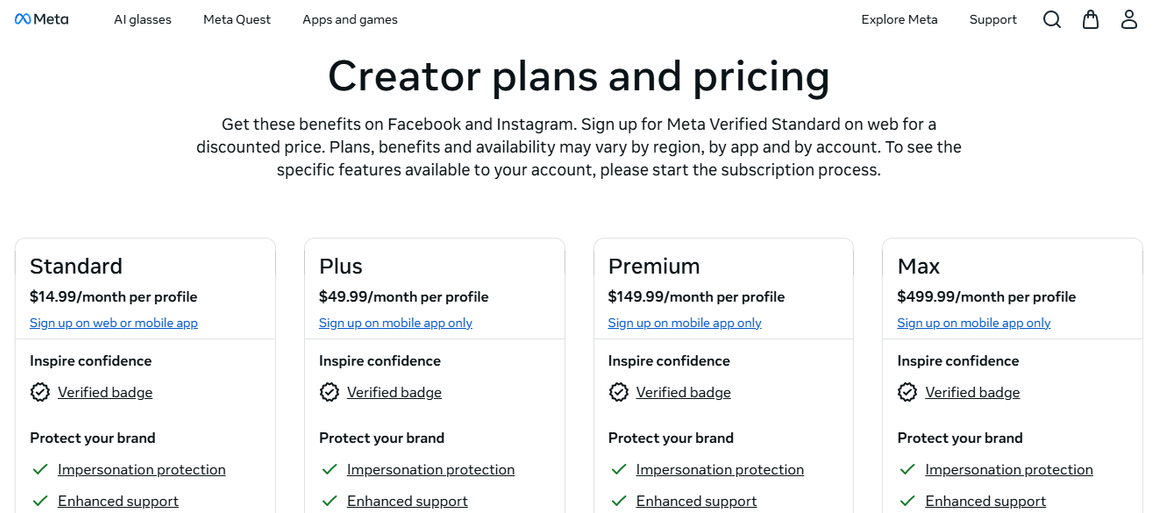 The Blue Badge Hustle: How Meta Turned Visibility Into a Subscription 5