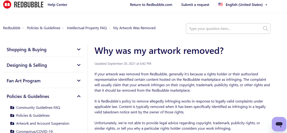 The Bubble That Bursts Artists: How Redbubble's IP Strike System Is Failing the Creators It Claims to Protect 3