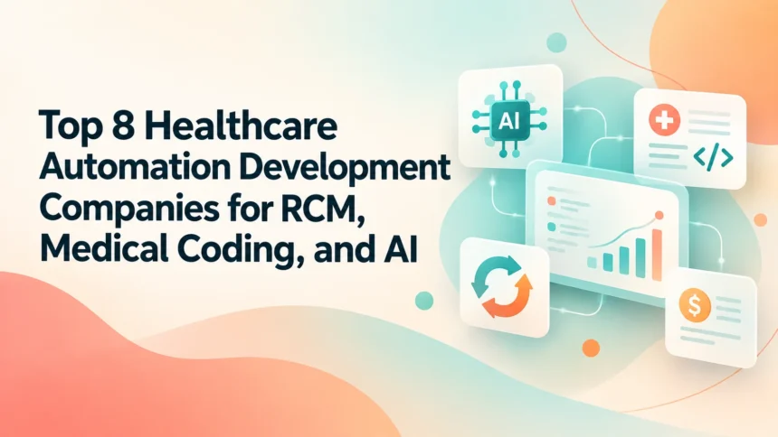 Top 8 Healthcare Automation Development Companies for RCM, Medical Coding, and AI 1 Top 8 Healthcare Automation Development Companies for RCM, Medical Coding, and AI 1