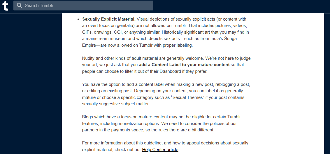 Censored by Mistake: How Tumblr’s Purge Caught Safe-For-Work Artists in the Crossfire 3 Censored by Mistake: How Tumblr’s Purge Caught Safe-For-Work Artists in the Crossfire 3